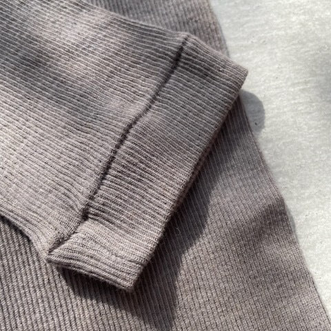 【期間限定11/21-12/14】Souple Luz コットンカシミヤリブ タートルネックロングスリーブTシャツ