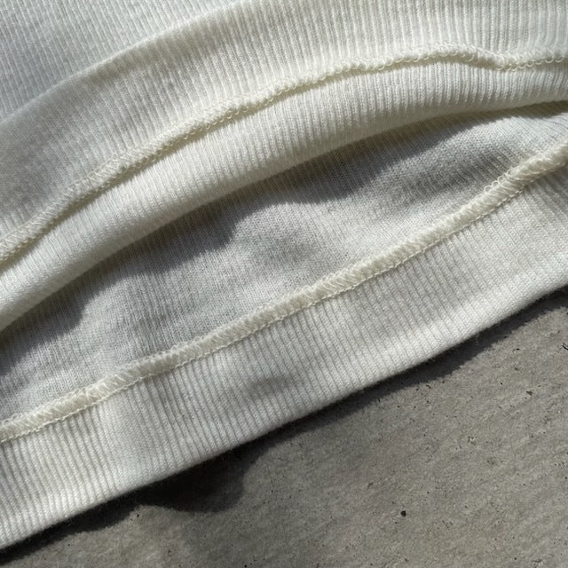 【期間限定11/21-12/14】Souple Luz コットンカシミヤリブ クルーロングスリーブTシャツ