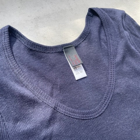 【期間限定11/21-12/14】Souple Luz コットンカシミヤリブ クルーロングスリーブTシャツ