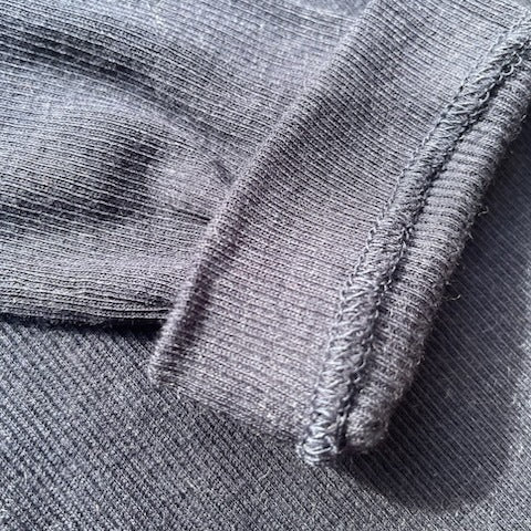 【期間限定11/21-12/14】Souple Luz コットンカシミヤリブ クルーロングスリーブTシャツ