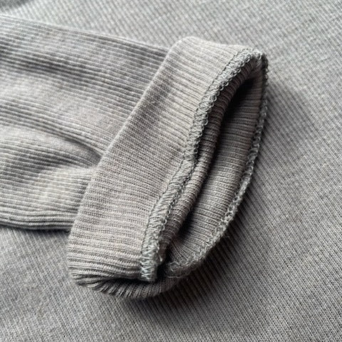 【期間限定11/21-12/14】Souple Luz コットンカシミヤリブ クルーロングスリーブTシャツ