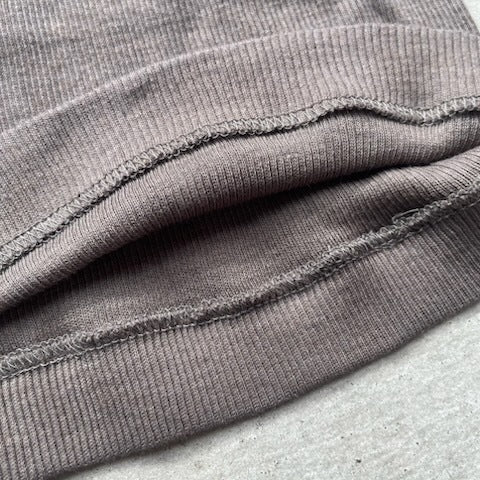 【期間限定11/21-12/14】Souple Luz コットンカシミヤリブ クルーロングスリーブTシャツ