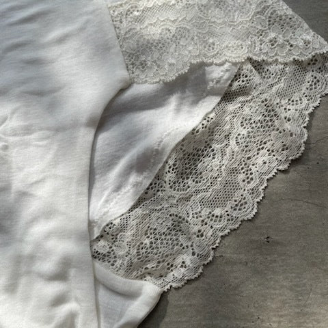 【期間限定11/21-12/14】Souple Luz バックレースショーツ オフホワイト