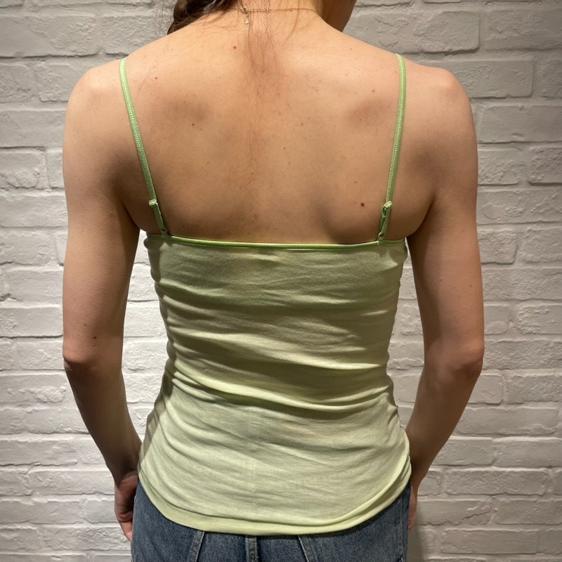 【期間限定11/21-12/14】Souple Luz ブラパットキャミソール（パット入り）ライム