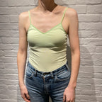 【期間限定11/21-12/14】Souple Luz ブラパットキャミソール（パット入り）ライム