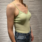 【期間限定11/21-12/14】Souple Luz ブラパットキャミソール（パット入り）ライム