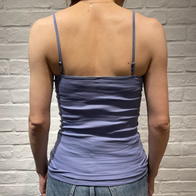 【期間限定11/21-12/14】Souple Luz ブラパットキャミソール（パット入り）コーンフラワー