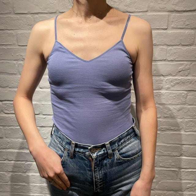 【期間限定11/21-12/14】Souple Luz ブラパットキャミソール（パット入り）コーンフラワー