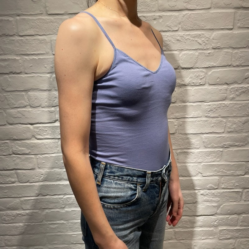 【期間限定11/21-12/14】Souple Luz ブラパットキャミソール（パット入り）コーンフラワー