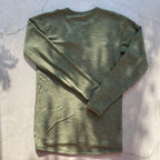 Joha ウール リブブラウス（モスグリーンK）