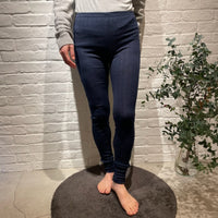 Joha wool and silk leggings (navy)