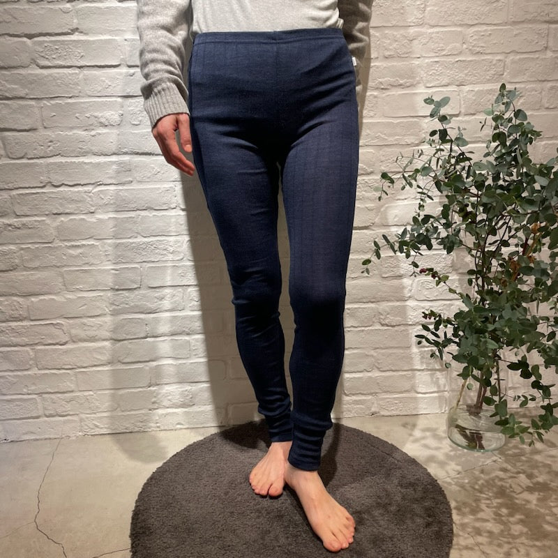 Joha wool and silk leggings (navy)