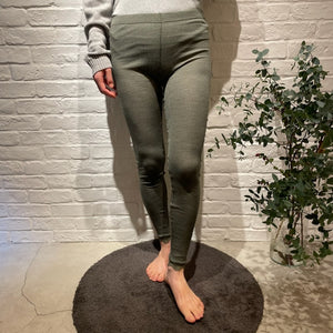 Joha wool and silk leggings (olive)