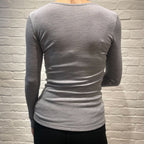 Joha wool blouse (grey)