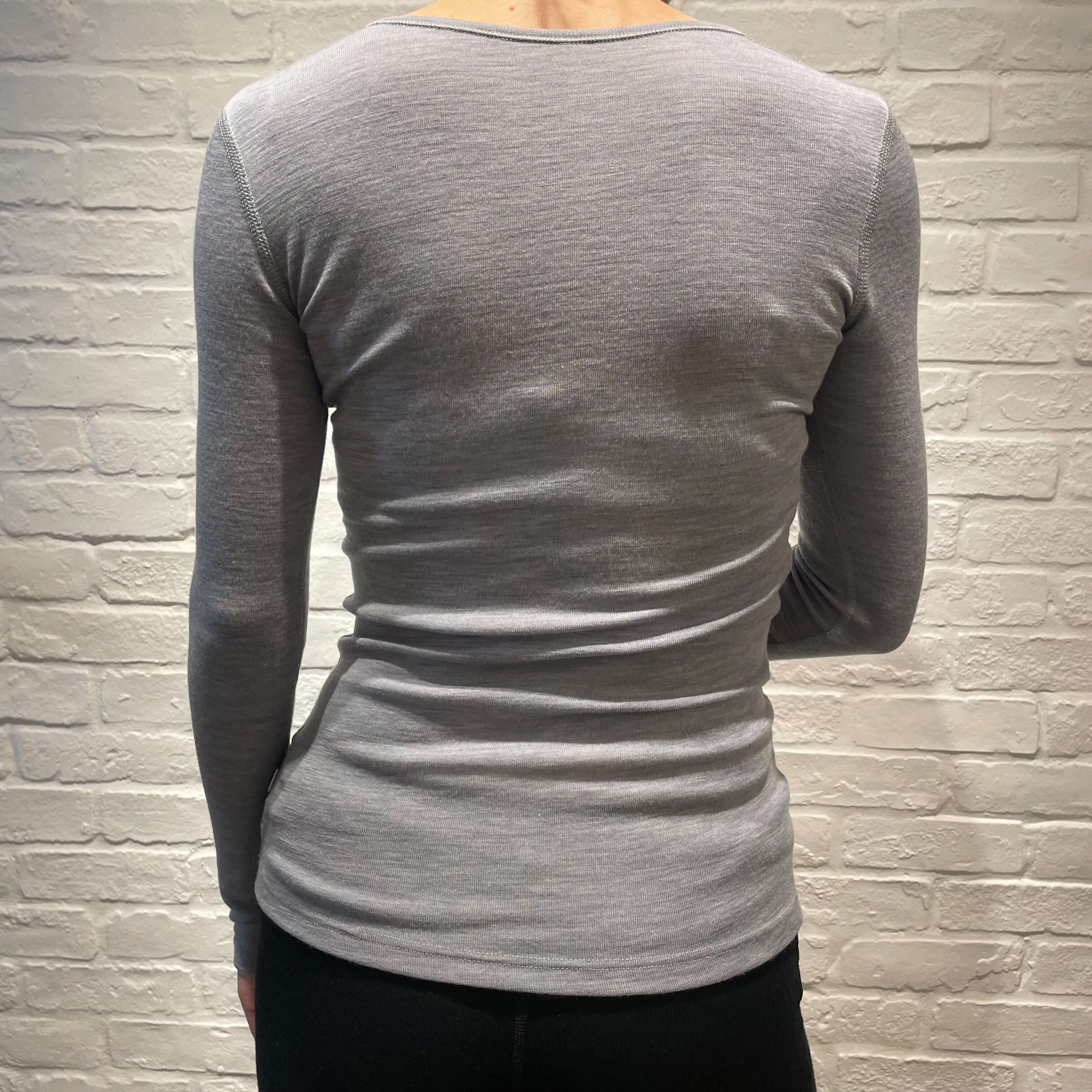 Joha wool blouse (grey)
