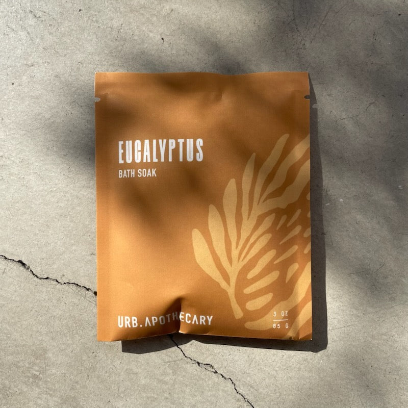 オーガニック アーブアポセカリー バスソルト ユーカリの香り 4個セット 巾着入り