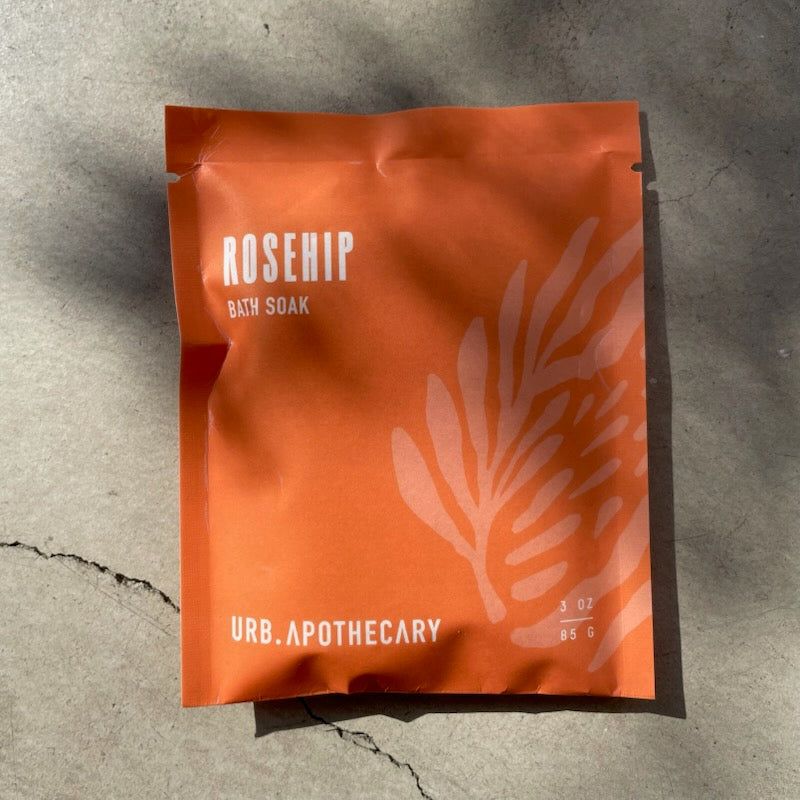 オーガニック アーブアポセカリー バスソルト ローズヒップの香り イメージ写真 4個セット