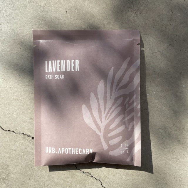オーガニック アーブアポセカリー バスソルト ラベンダーの香り 4個セット 巾着入り イメージ写真