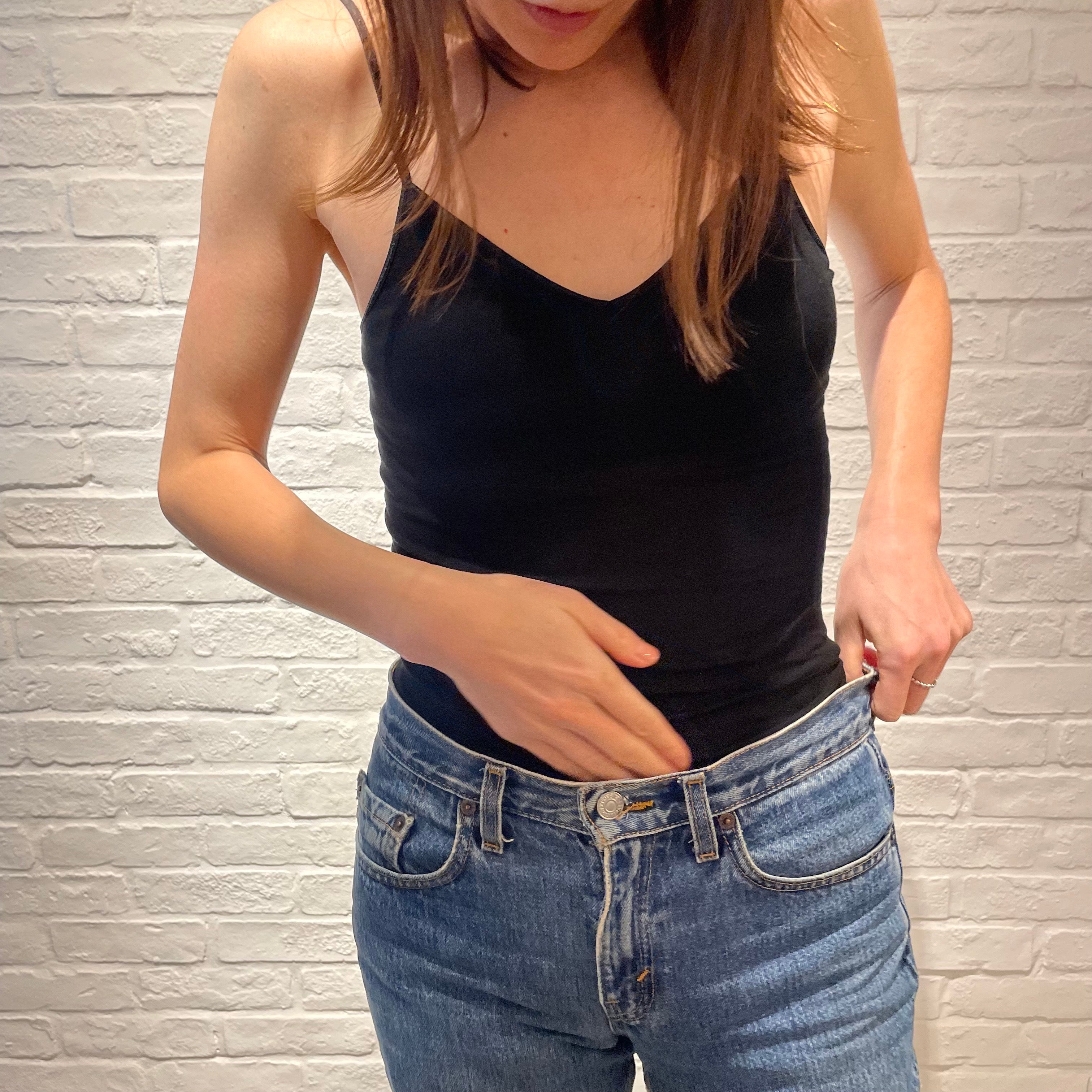 Souple Luz Bra Pad Camisole (Padded) Black