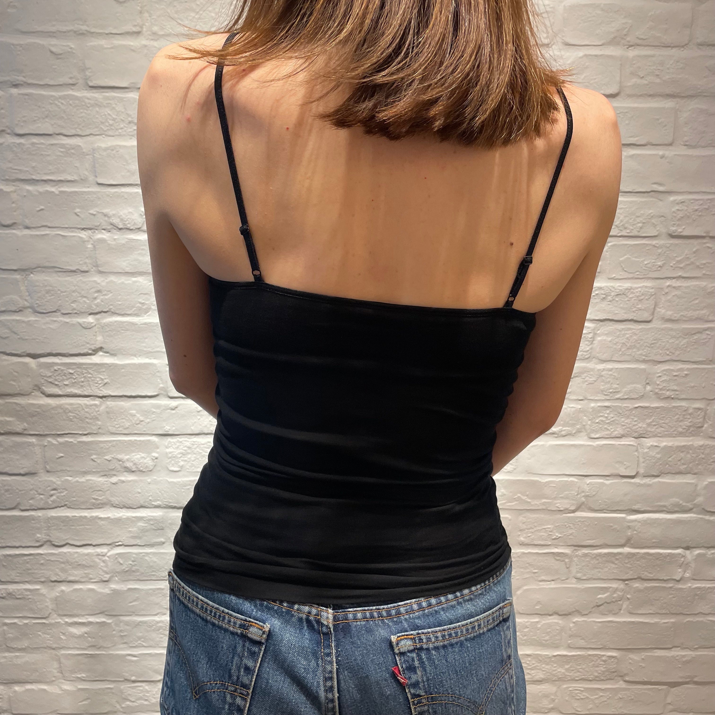 Souple Luz Bra Pad Camisole (Padded) Black