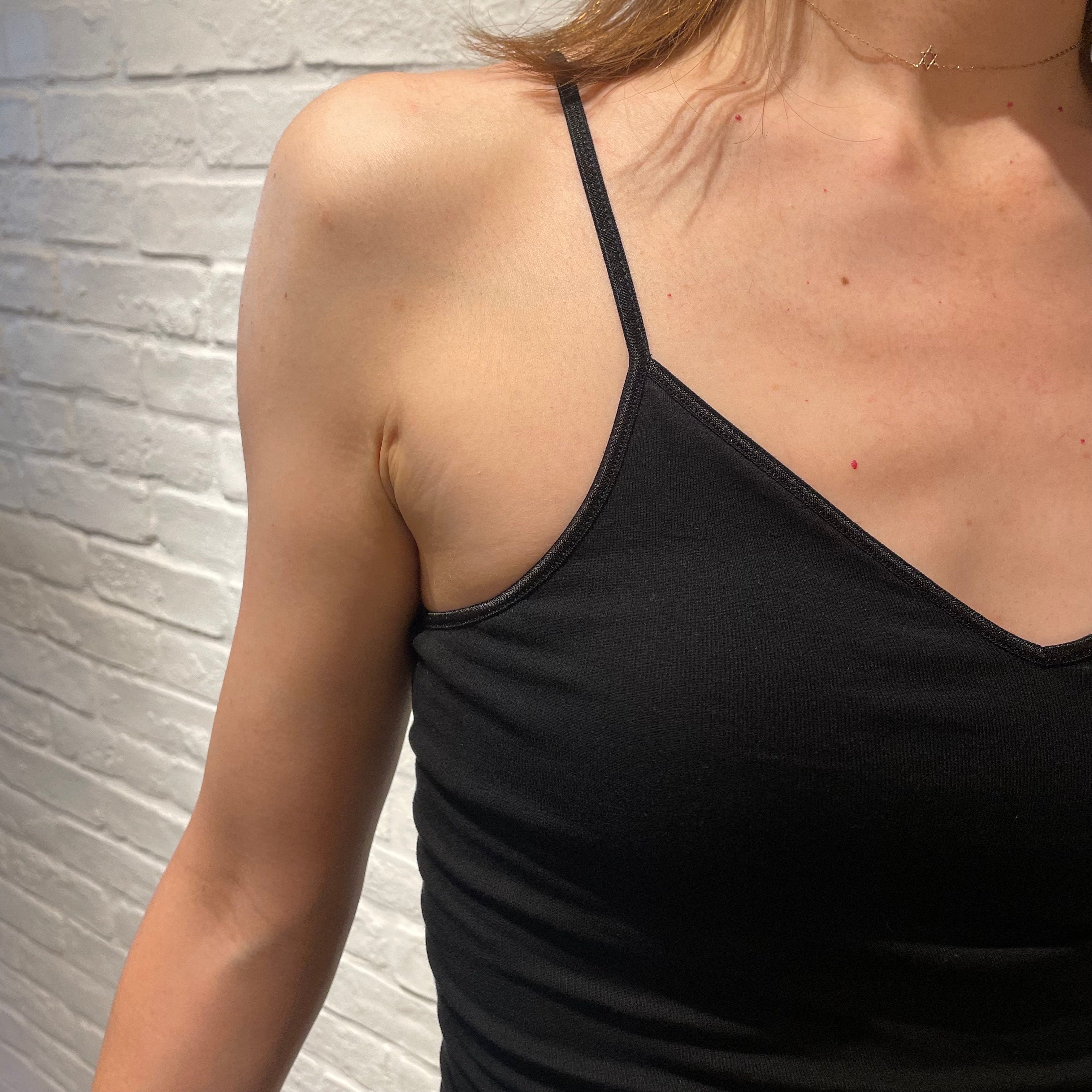 Souple Luz Bra Pad Camisole (Padded) Black