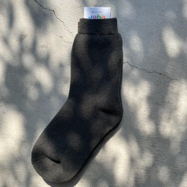 ヨハ メリノウール 靴下 ダークモスカラー商品イメージ