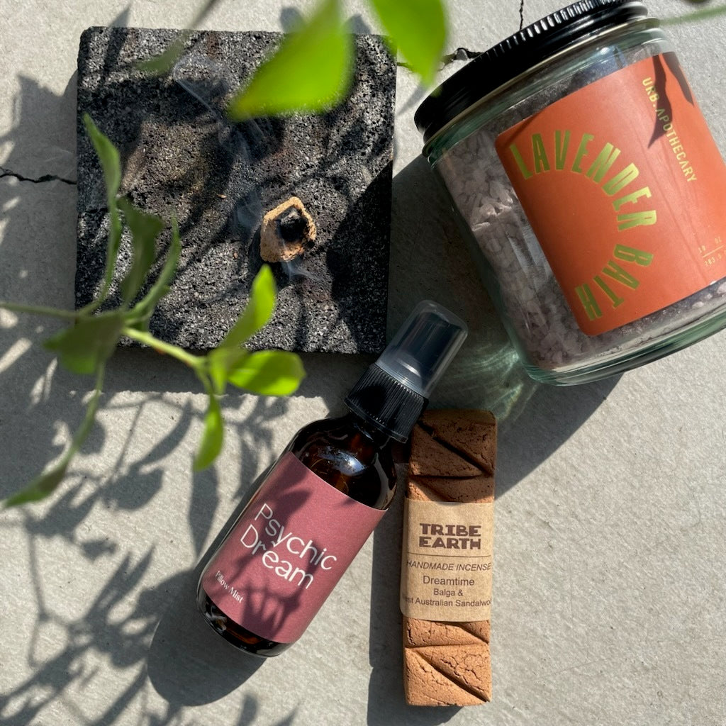 オーガニック アーブアポセカリー SPECIES BY THE THOUSANDS トライブアース バスソルト ルームスプレー お香 リセットセット 商品イメージ