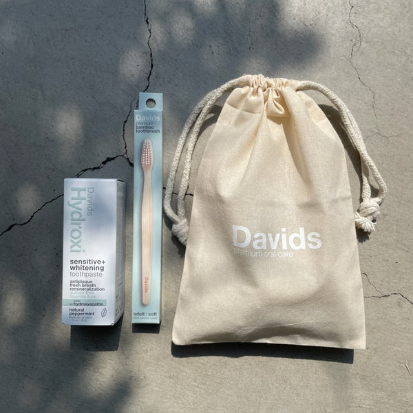 Davidsトラベルセット（歯磨き粉センシティブ50ｇ+ 歯ブラシ）