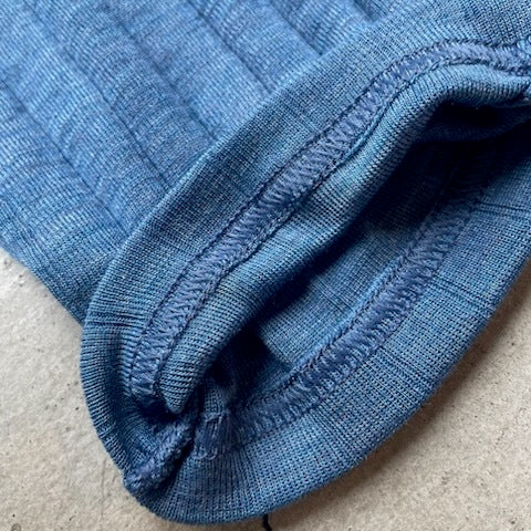 ナチュラル ヨハ メリノウール レギンス レディース キッズ インナーウェア 裾折り返しアップ