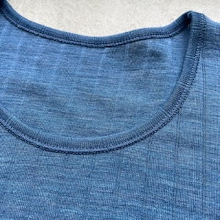 ナチュラル ヨハ メリノウール シルク 長袖 レディース ネックライン