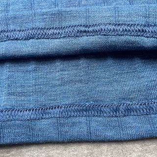 ナチュラル ヨハ メリノウール シルク 長袖 レディース 裾部分縫い目