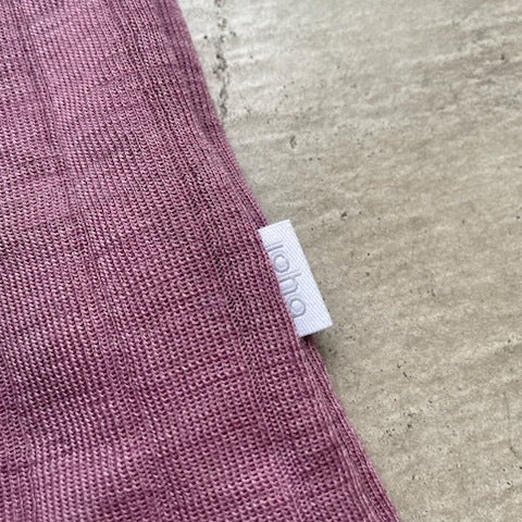 ナチュラル ヨハ メリノウール シルク 長袖 レディース タグ