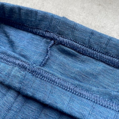 ナチュラル ヨハ メリノウール シルク レギンス レディース ウエスト部分縫い目