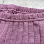 ナチュラル ヨハ メリノウール シルク レギンス レディース ウエスト部分縫い目