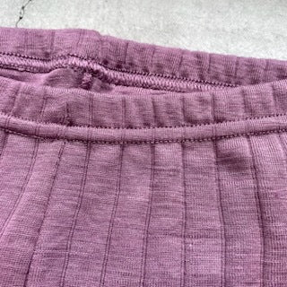 ナチュラル ヨハ メリノウール シルク レギンス レディース ウエスト部分縫い目