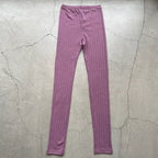 ナチュラル ヨハ メリノウール シルク レギンス レディース 平置きバックスタイル