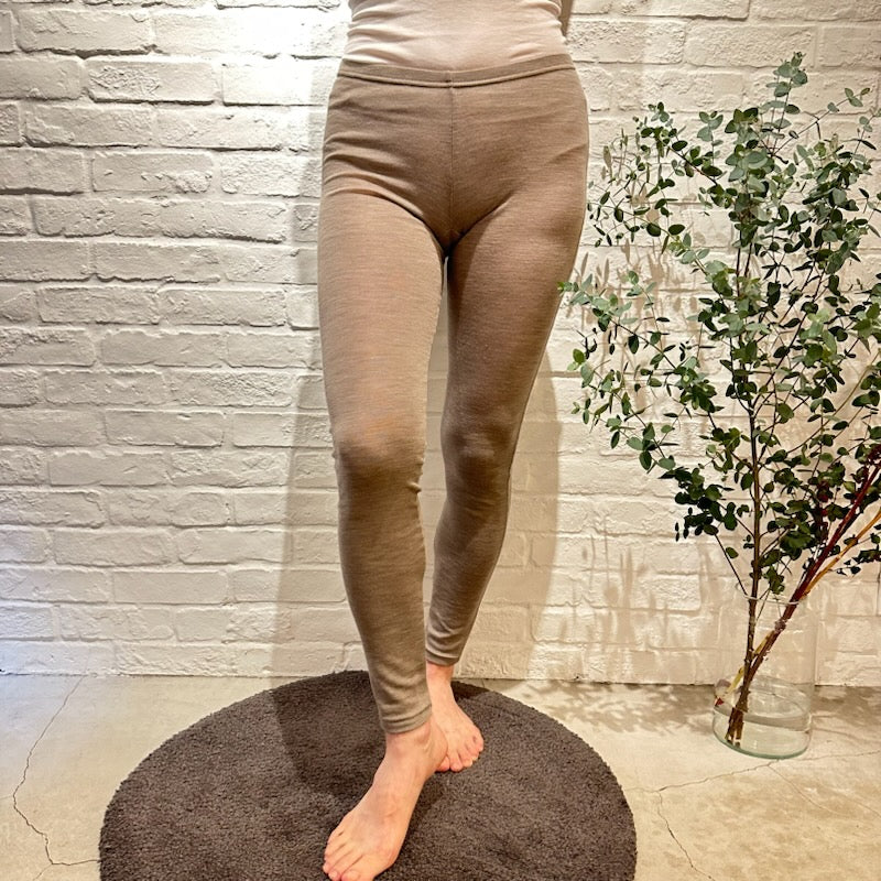 Joha wool and silk leggings (beige)