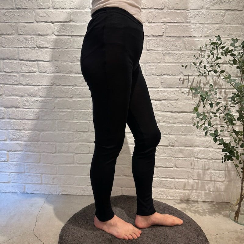 Joha wool and silk leggings (navy)