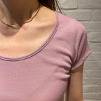 Joha ウール Tシャツ（ベリー）