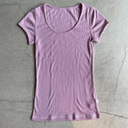 Joha ウール Tシャツ（ベリー）