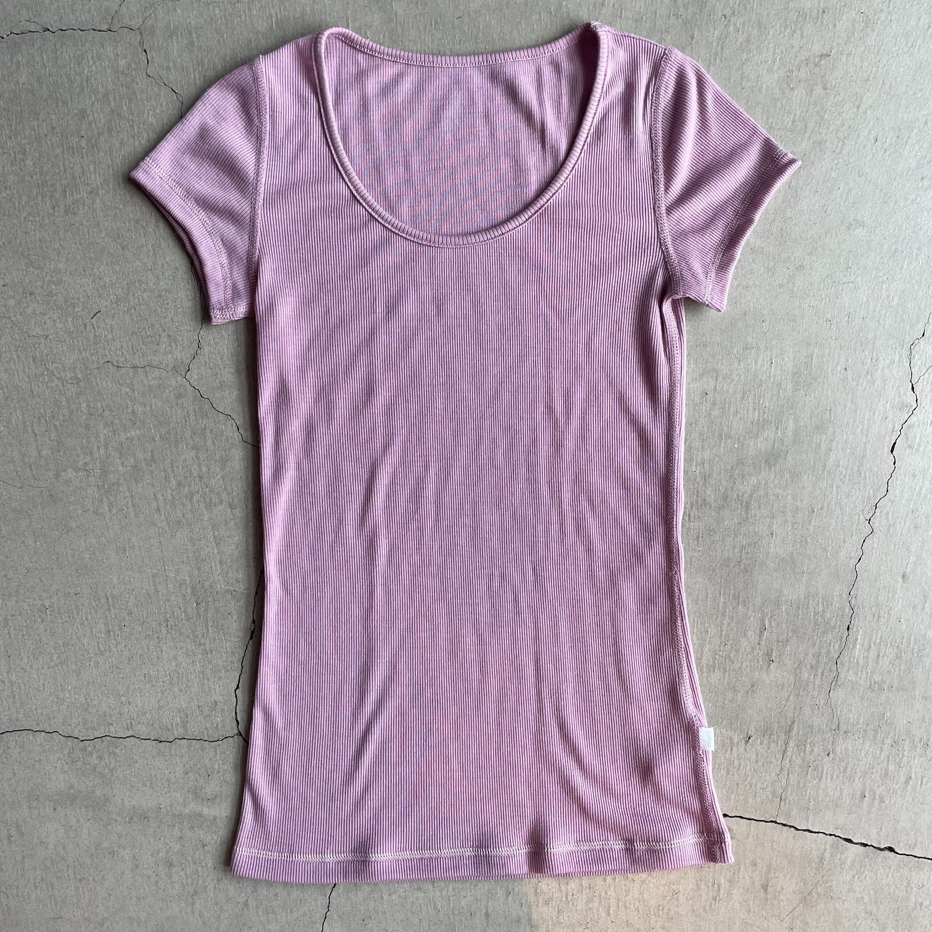 Joha ウール Tシャツ（ベリー）