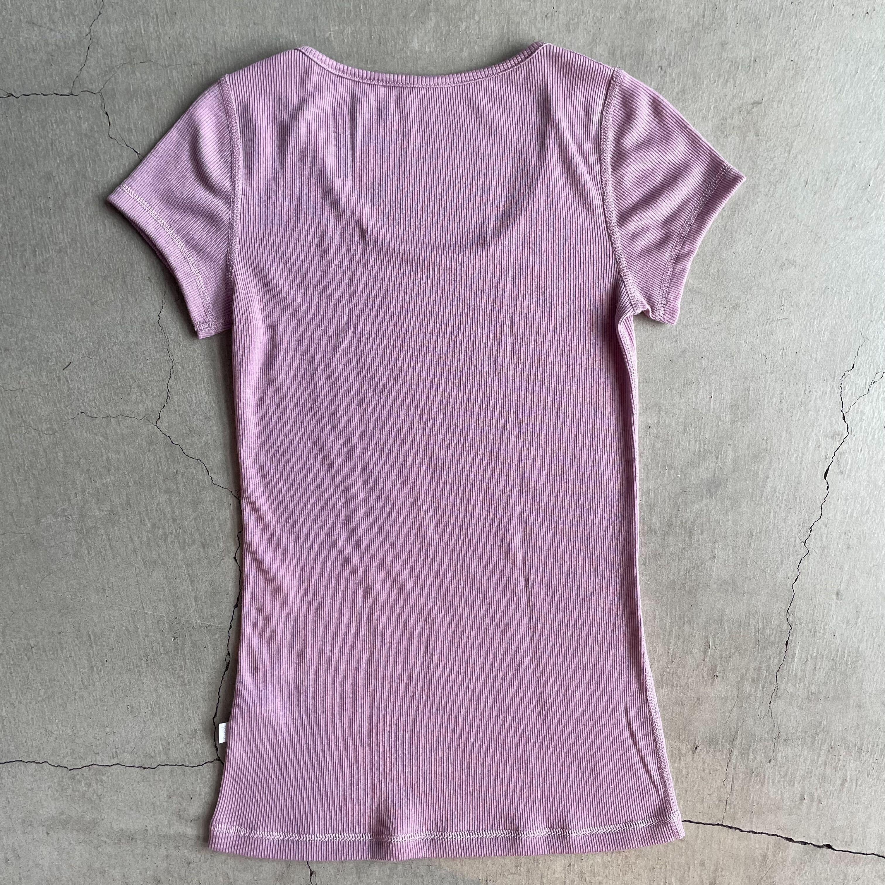 Joha ウール Tシャツ（ベリー）