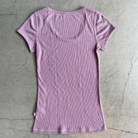 Joha ウール Tシャツ（ベリー）