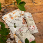 赤ちゃんと過ごす毎日セット1 (おくるみ＋ベビータオル＋ウォッシュクロス)