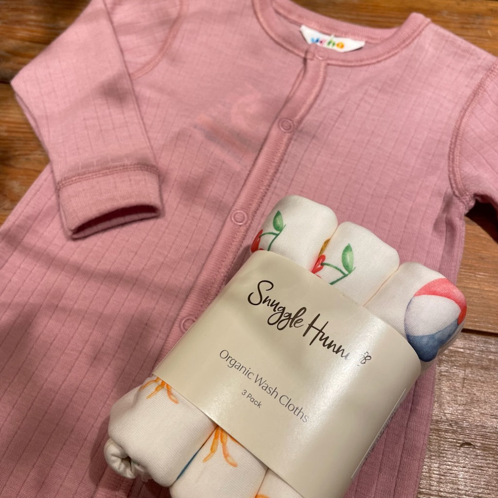 Joha BABY SET2 (ナイトスーツ＋ウォッシュクロス)