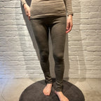 Joha ウール・シルクレギンス（マッドブラウン）