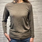 Joha ウール・シルク ブラウス（マッドブラウンK）