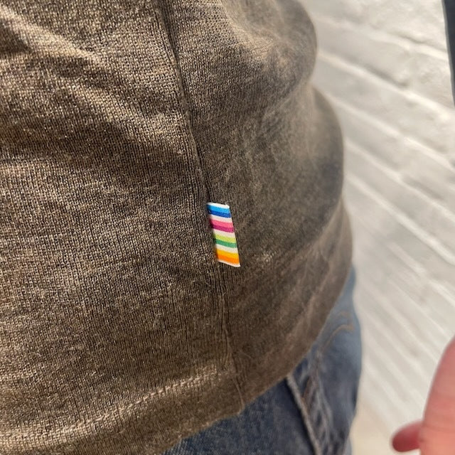 Joha ウール・シルク ブラウス（マッドブラウンK）