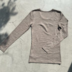 Joha ウール・シルク ブラウス（セサミ）