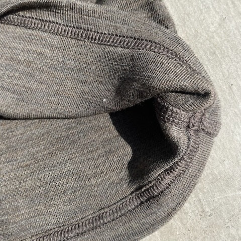 Joha ウール・シルク ブラウス（マッドブラウン）